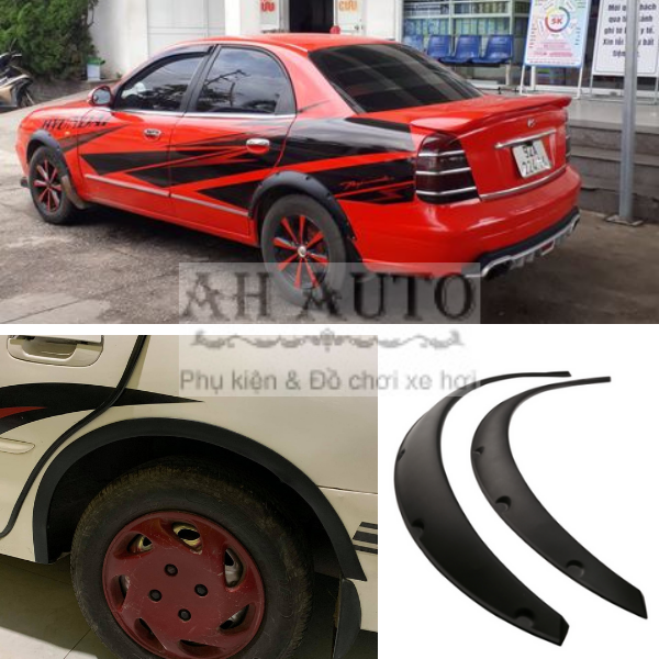 Cua lốp lanos mẫu thể thao chống xước và chống va quẹt xe