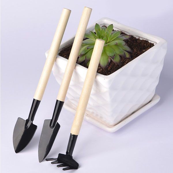 BỘ 3 DỤNG CỤ LÀM VƯỜN MINI size nhỏ - shop vật tư nông nghiệp