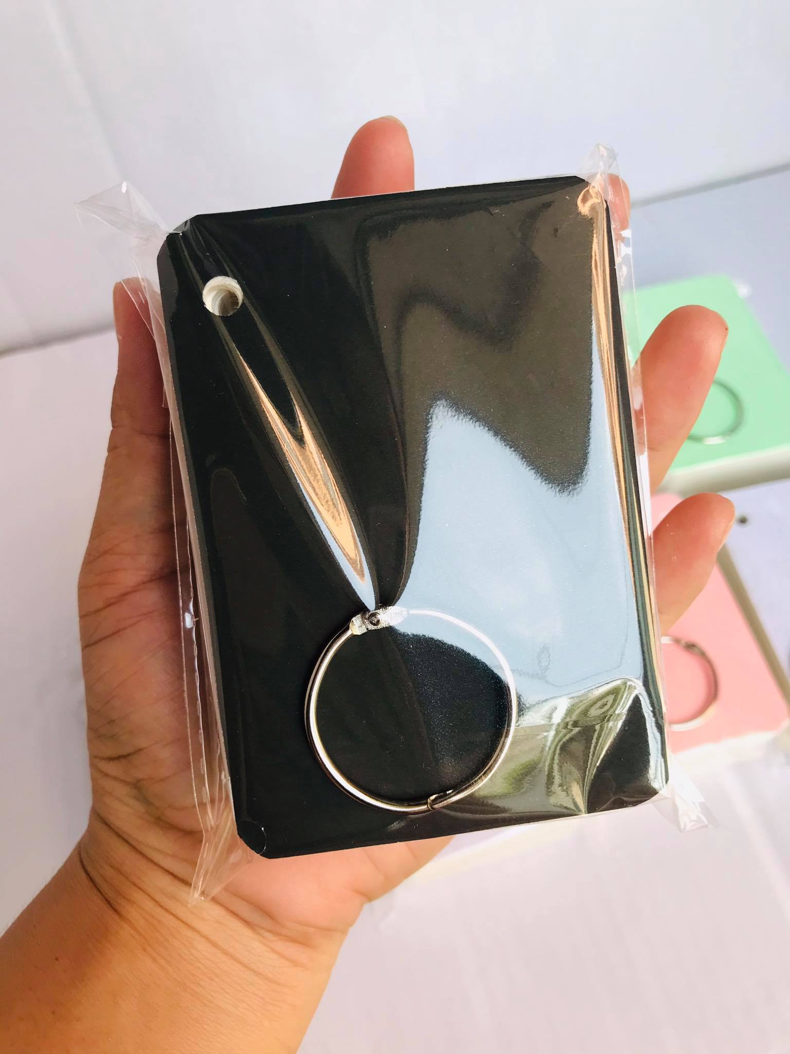 [HCM]Combo 2 tập Flashcard trắng khổ lớn 7x10cm dày đẹp (100 thẻ+ 2 khoen móc) định lượng 350gsm 100 thẻ dày 5cm.