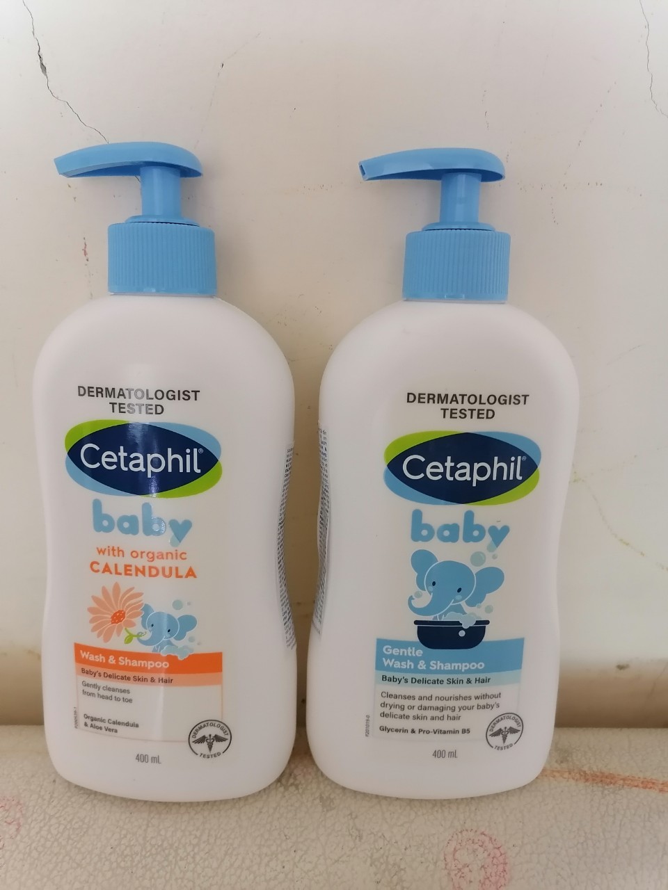 Sữa tắm gội dịu lành cho bé Cetaphil Baby Gentle Wash & Shampoo 400ml