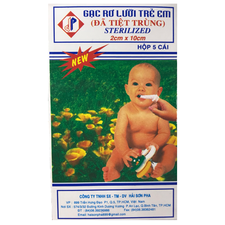 Gạc rơ lưỡi Hải Sơn Pha
