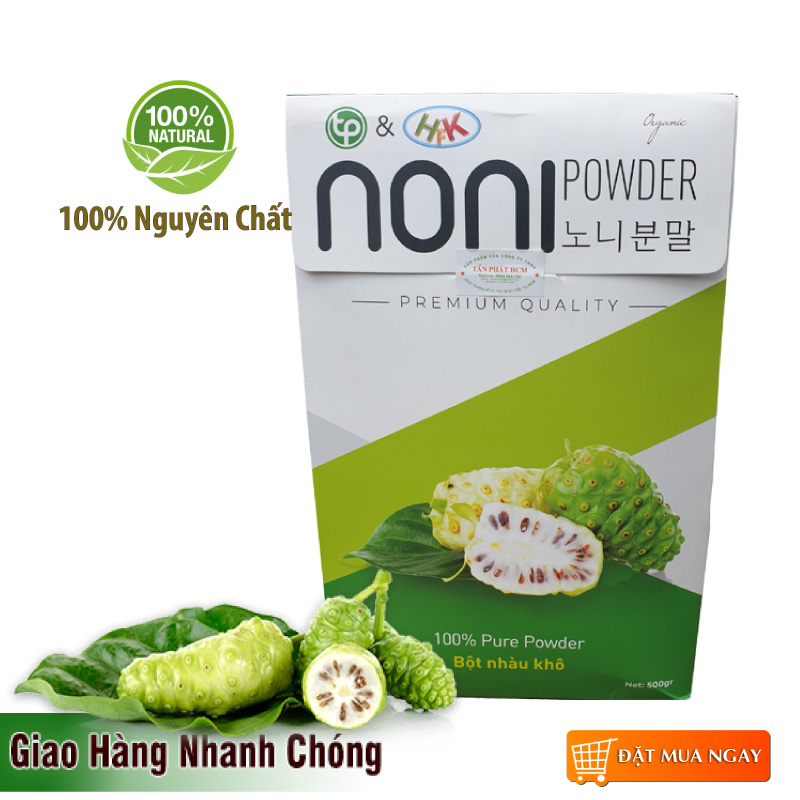 Bột trái nhàu Noni Powder 노니 가루 (400g, 500g)