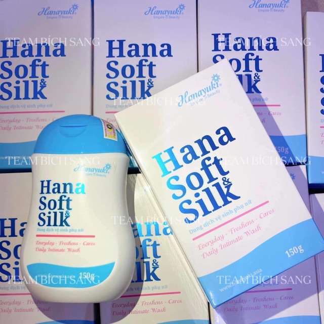 Dung dịch vệ sinh phụ nữ hana soft silk