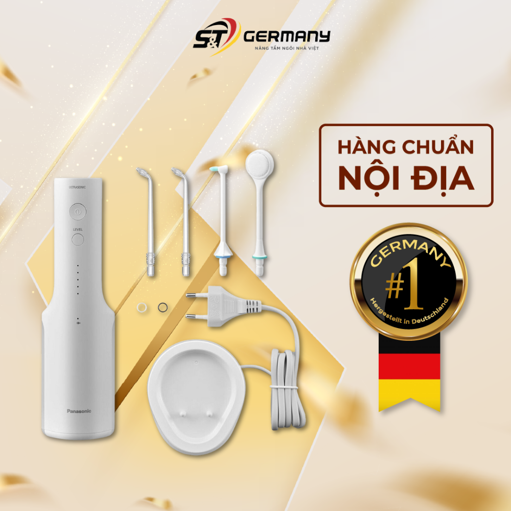 Tăm nước không dây Panasonic EW-DJ67-W303 màu trắng cao cấp sang trọng nội địa Đức GermanySNT 360035