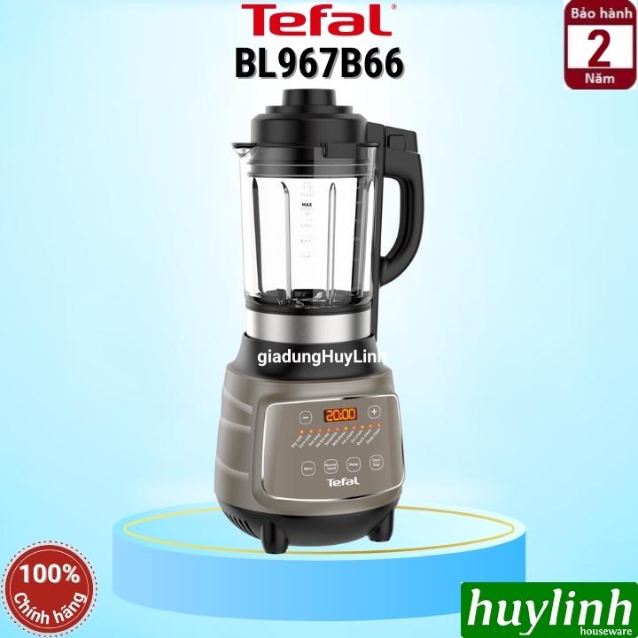 Máy làm sữa hạt - xay sinh tố nóng lạnh tefal bl967b66 - 1.75 lít - 1300w