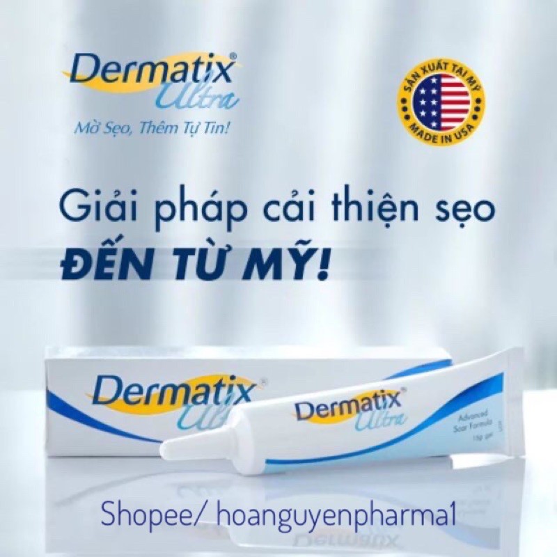 Gel bôi sẹo Dermatix Ultra 15gr