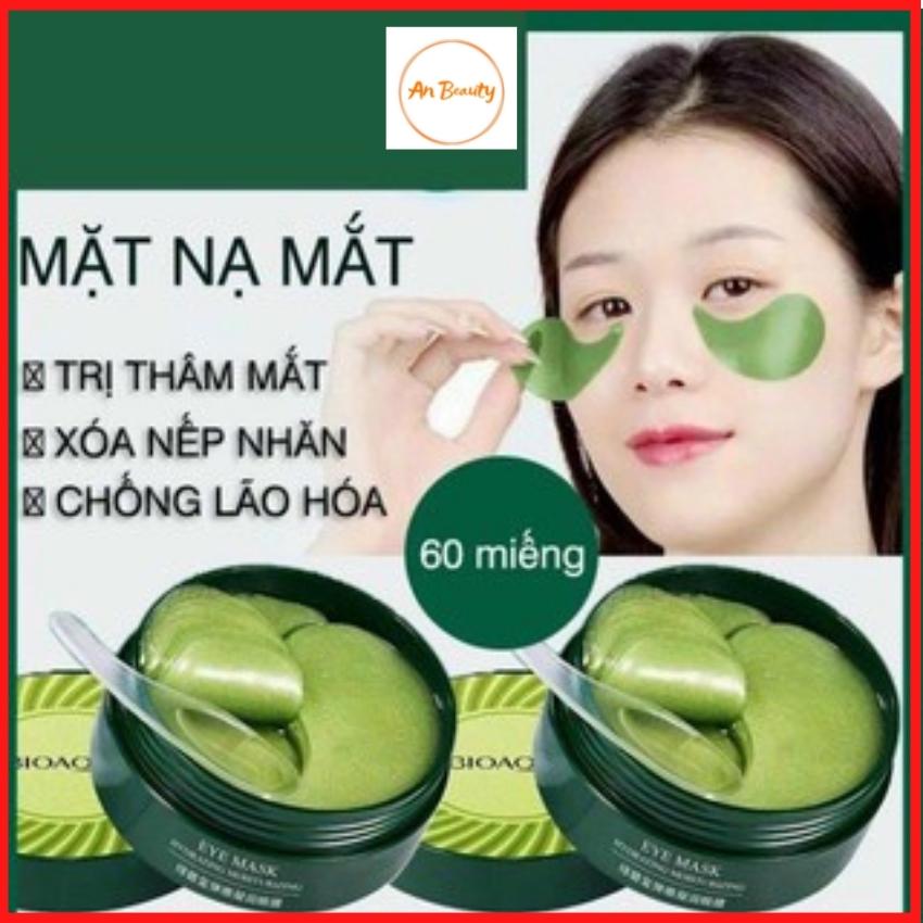 [ MỜ NẾP NHĂN, GIẢM THÂM] Hộp 60 Miếng Mặt Nạ Mắt BIOAQUA Giúp Mờ Quầng Thâm Và Bọng Mắt, Mờ Nếp Nhăn Dưỡng Sáng Da Mắt