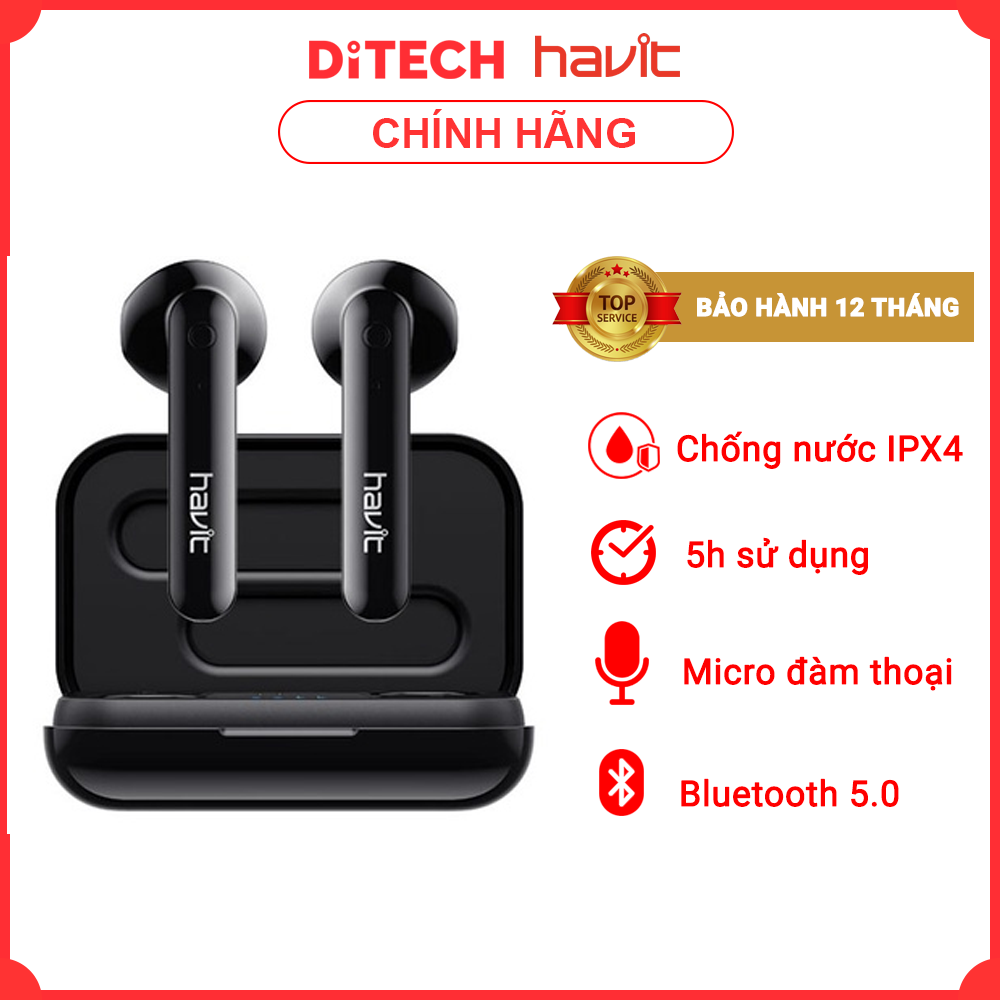 Tai nghe true wireless bluetooth havit tw935