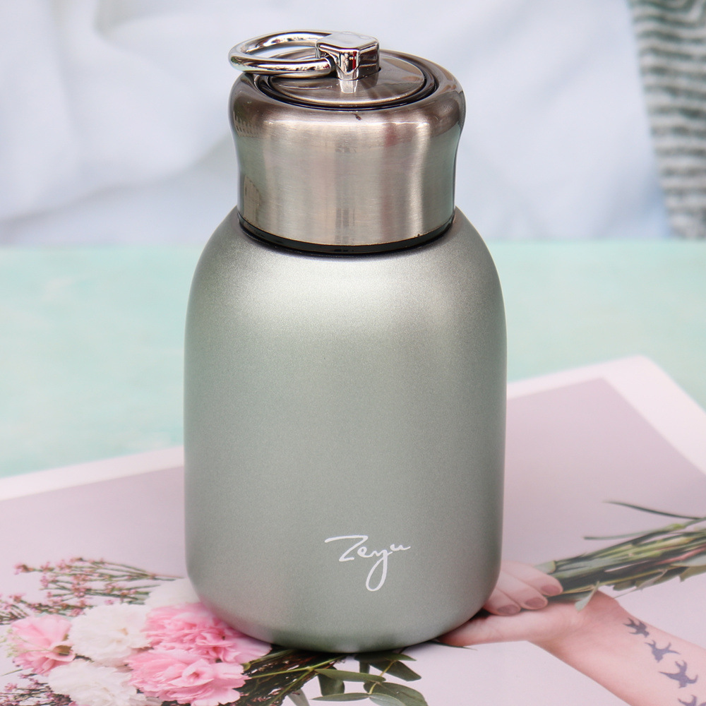 SmartPhonemall Mini Dễ Thương Cà Phê Máy Hút Bình Giữ Nhiệt Thép Không Gỉ Cốc Du Lịch Uống Nước Thermoses Cốc 200 Ml/300Ml