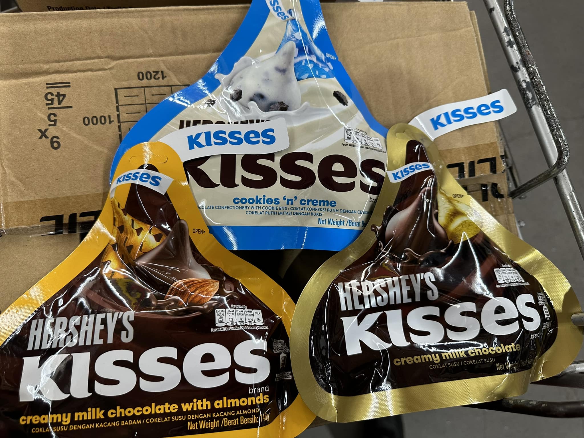 Sô-cô-la Hershey's Kisses - Hàng xách tay Mỹ