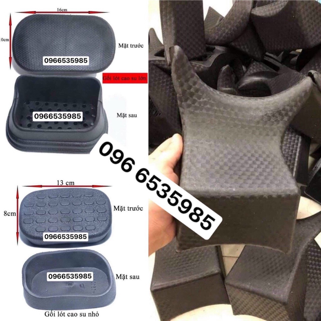 Gối kê bồn gội đầu bằng cao su non