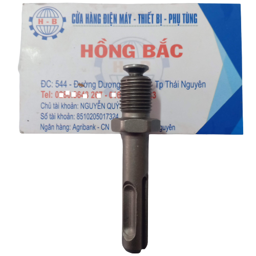 Trục chuyển đổi mang ranh máy khoan bê tông sang mang ranh đầu 13 trục ren khoan gỗ, kim loại