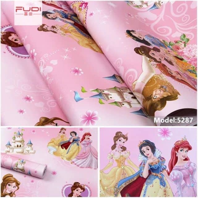 10M giấy dán tường hình công chúa ELSA