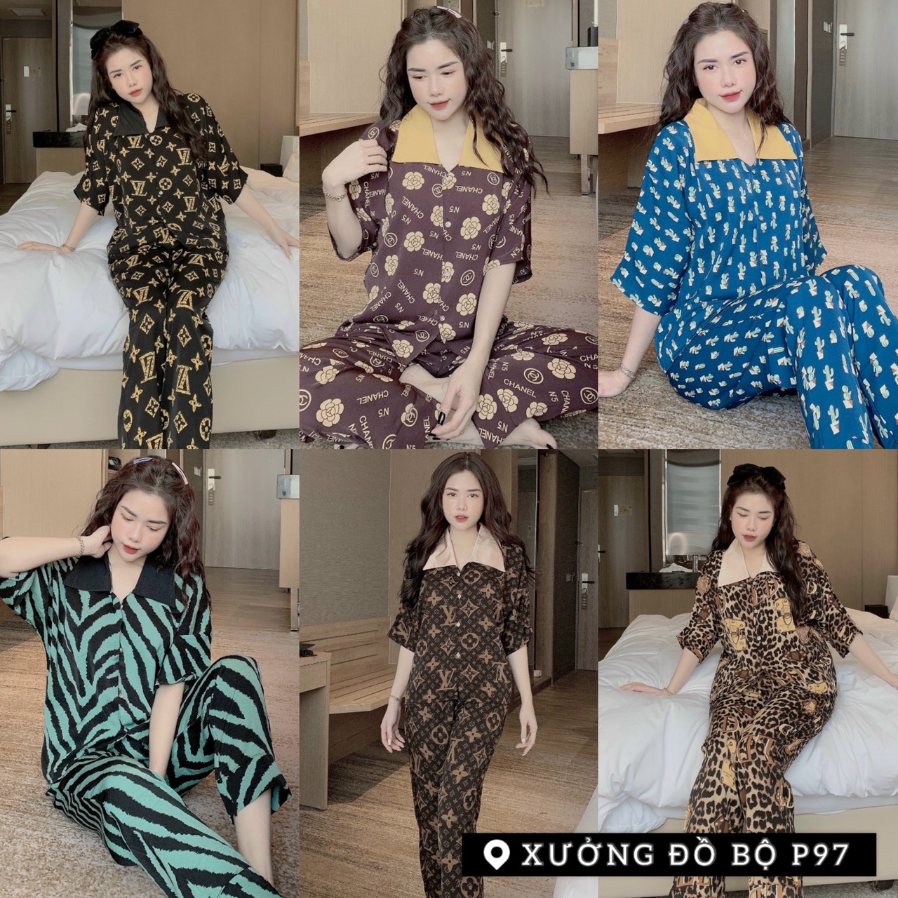 Sét đồ bộ mặc nhà pijama nữ cánh dơi quần dài dể thương chuẩn hot girl