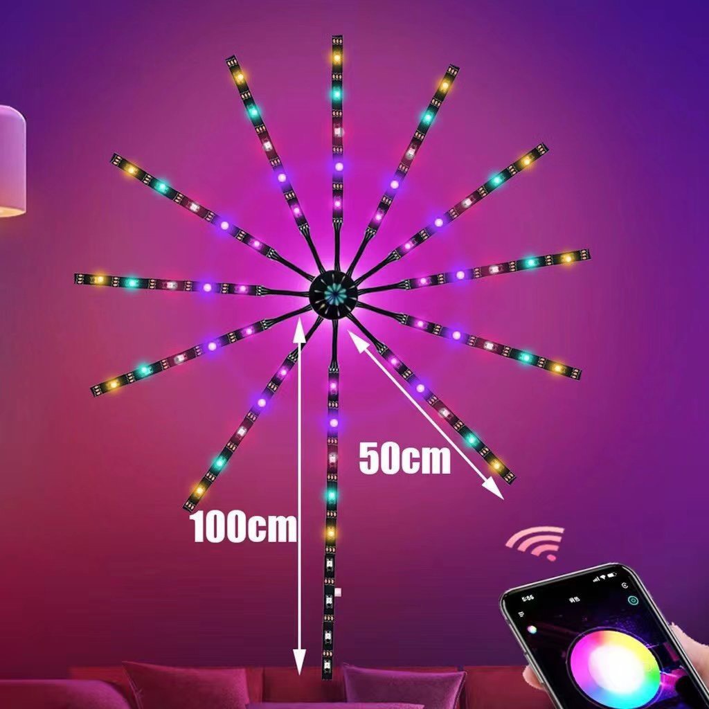 ⚡ sale sốc ⚡ giá sốc , đèn led pháo hoa, đèn led 10 tia dạng pháo hoa, đèn led cực đẹp, đèn led pháo hóa 10 tia đổi màu theo ý thích..........