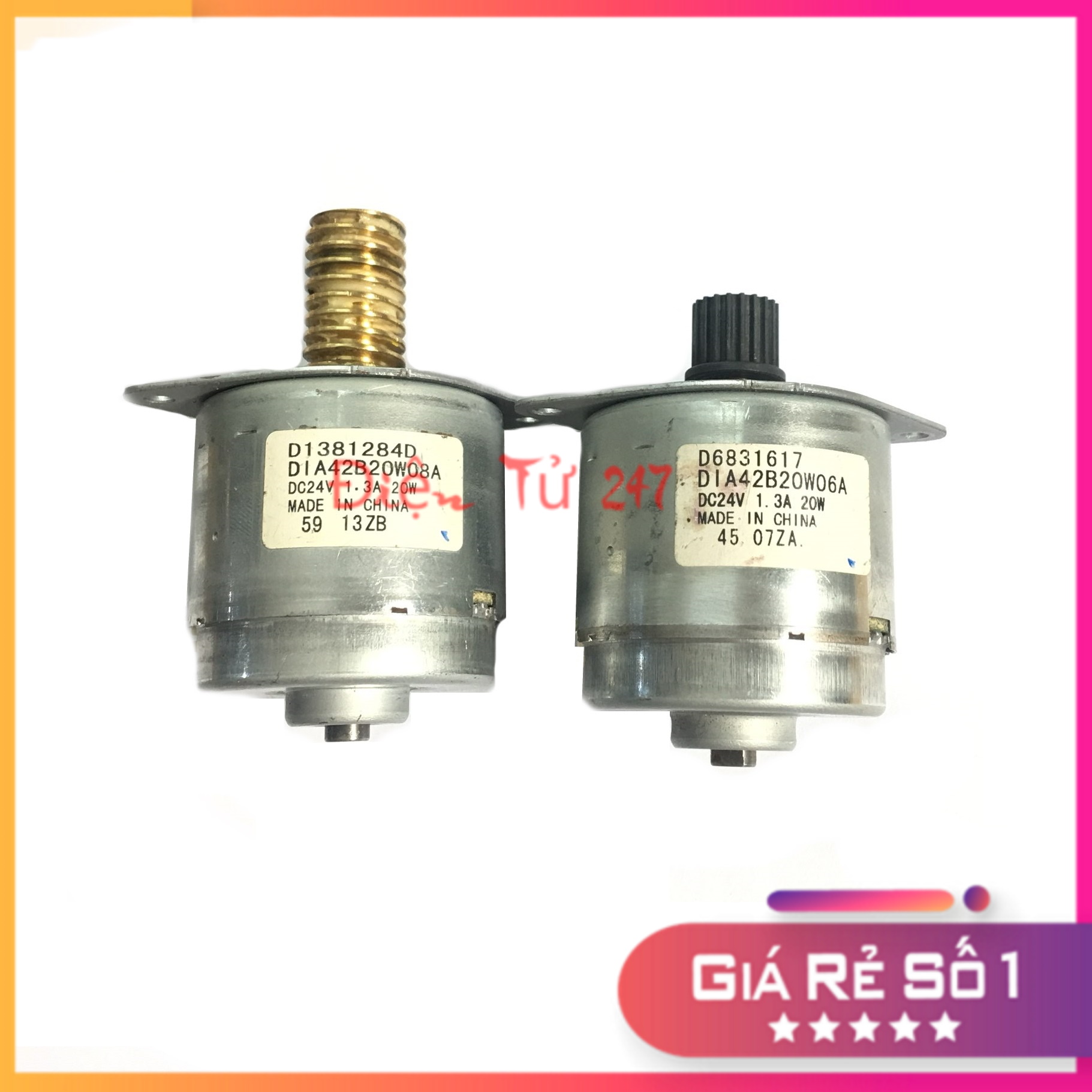 Động cơ chế quạt không chổi than, phát điện 3 pha 12V 20W