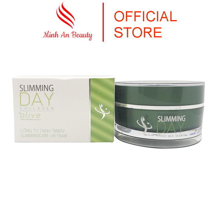 Kem tan mỡ bụng slimming day collagen 200g, kem giảm mỡ bụng hiệu quả nhất giúp thon gọn vòng eo