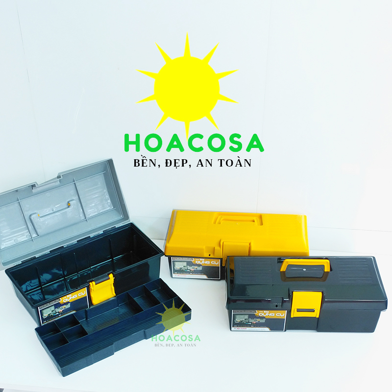 Hộp Đựng Dụng Cụ / Đồ Nghề Đa Năng Nhỏ- Nhựa Hiệp Thành-Bền, Tiện lợi- Đồ Gia Dụng Hoacosa.