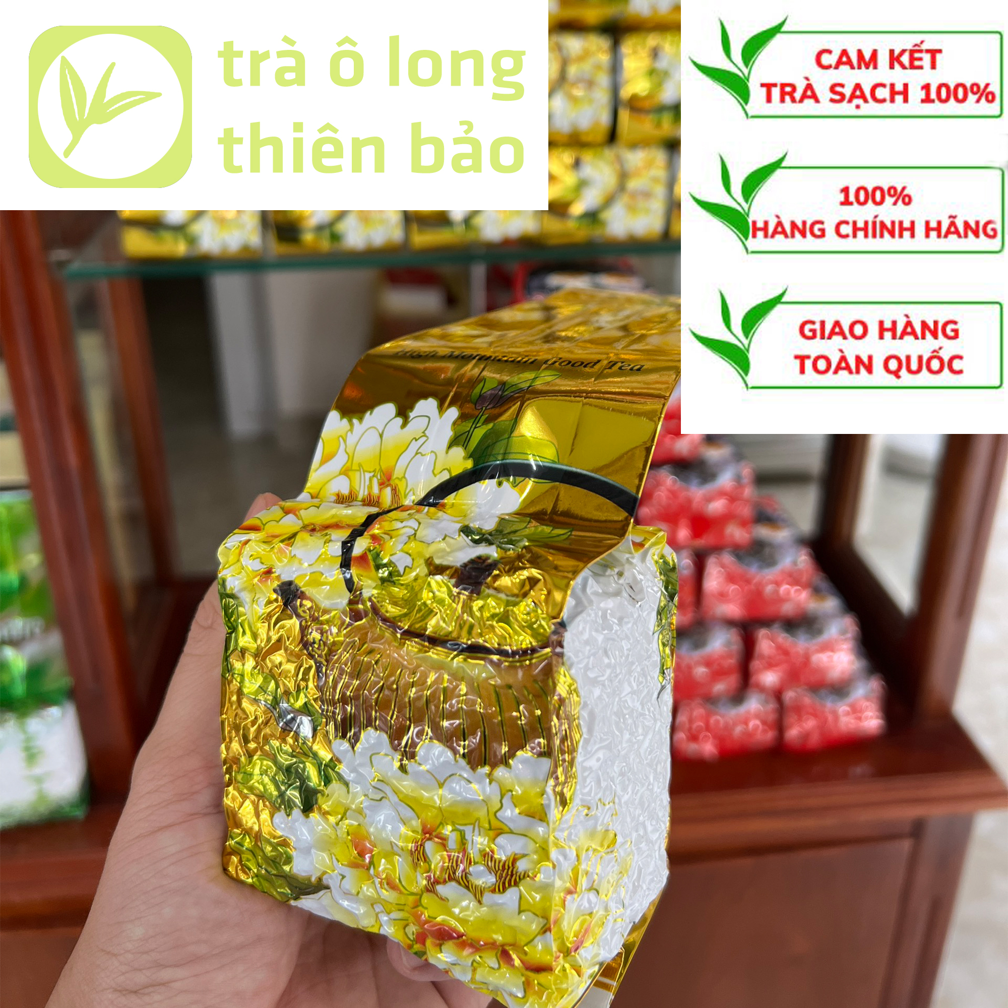 Kim Tuyen L1 Olong Tea 250gr pack Pure Oolong Tea Delicious, mild after