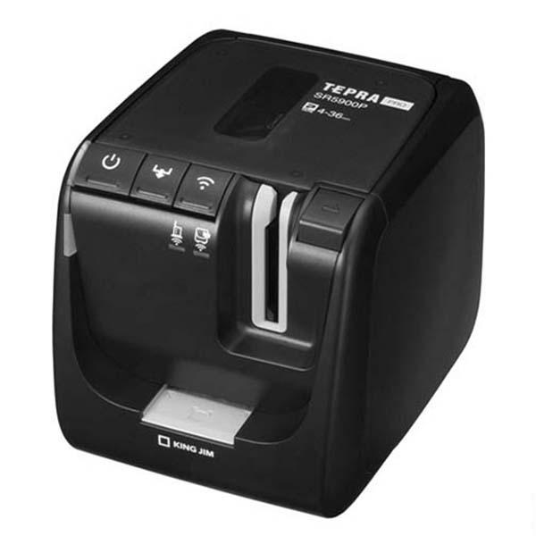 Máy in nhãn tepra pro sr5900p king jim nhật bản kết nối máy tính usb / wifi.