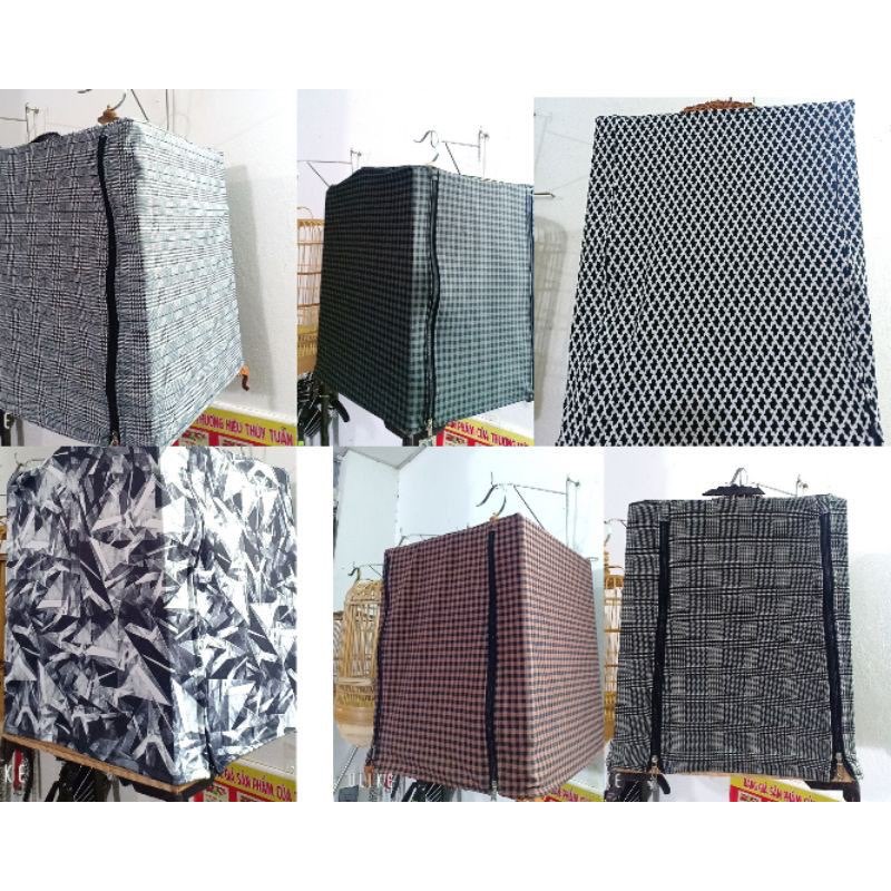 ÁO lồng chim chào mào vuông cao , vuông đấu siêu đẹp Phụ Kiện Lồng Chim BTA