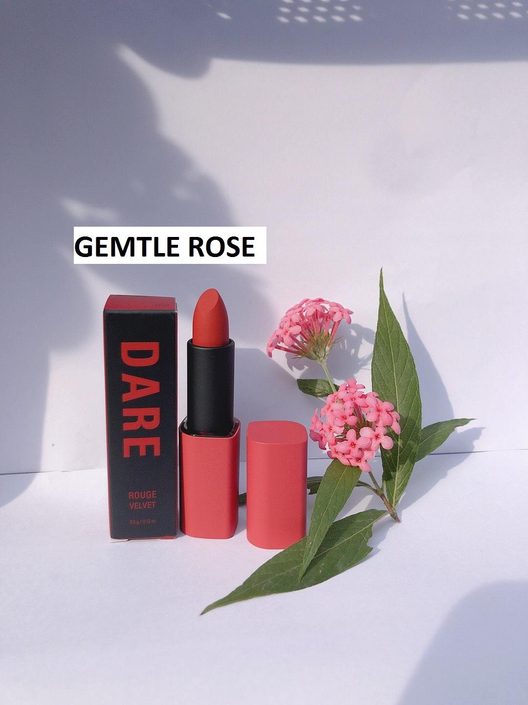 Son lì missha dare rouge velvet lipstic gamtle rose
