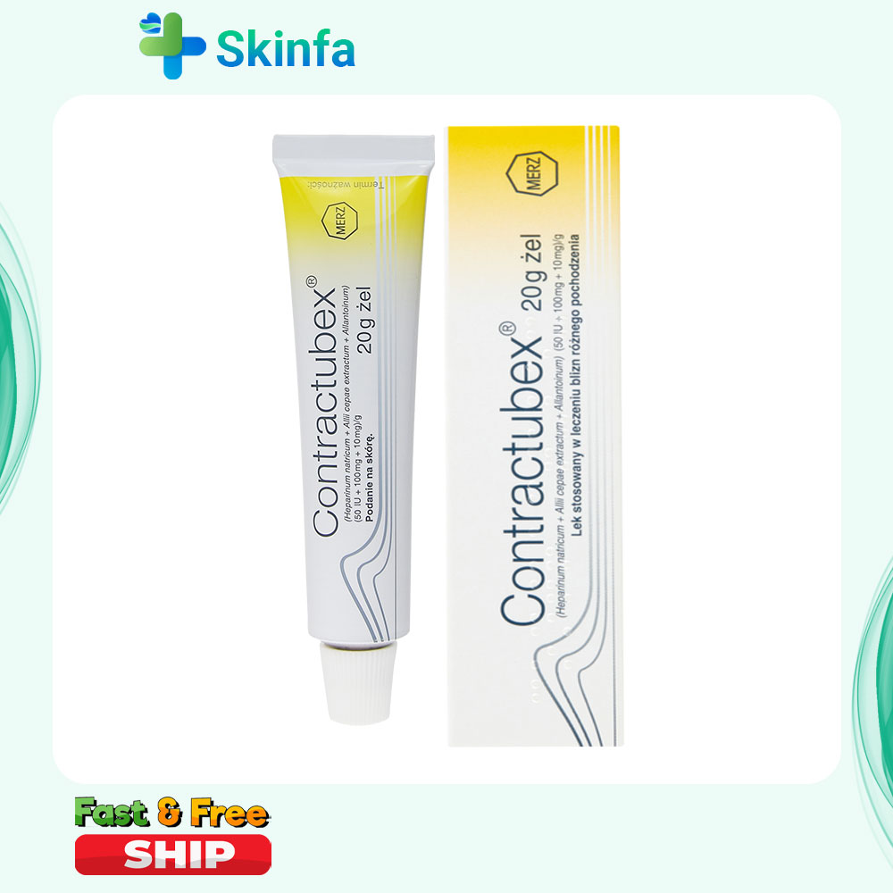 Kem sẹo contractubex nội đia ba lan 20g