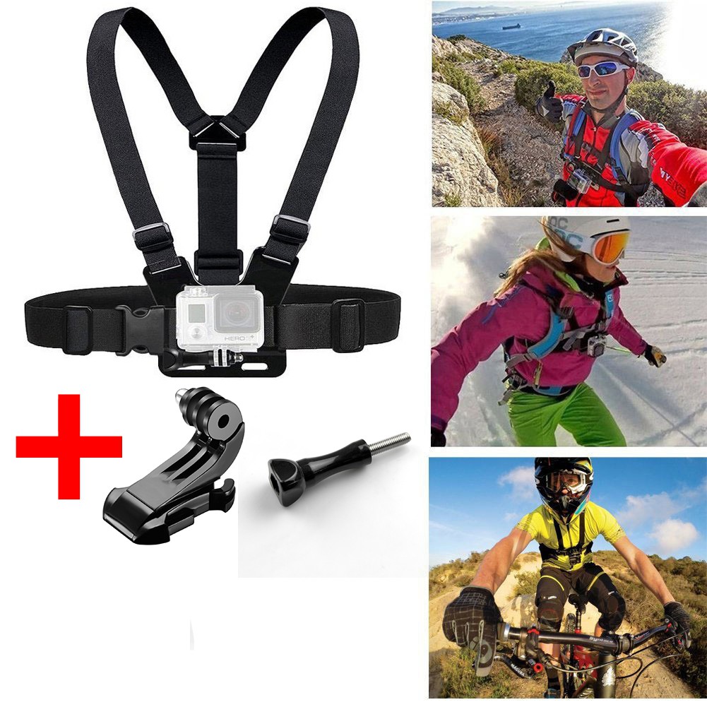 Dây đeo camera hành trình sjcam GoPro, điện thoại làm camera hành trình trước ngực