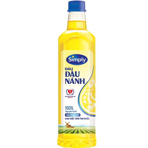 Dầu Ăn SIMPLY 1 LÍT - MEZAN hàng chuẩn