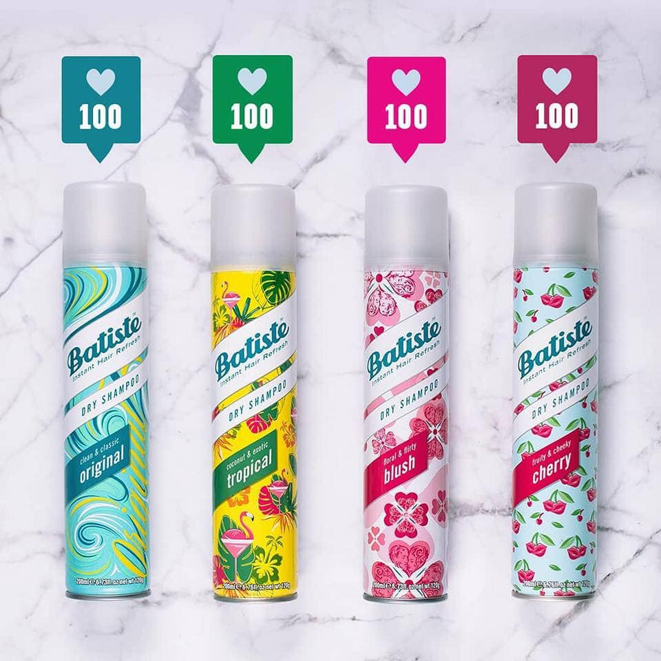 Dầu gội khô Batiste Dry Shampoo