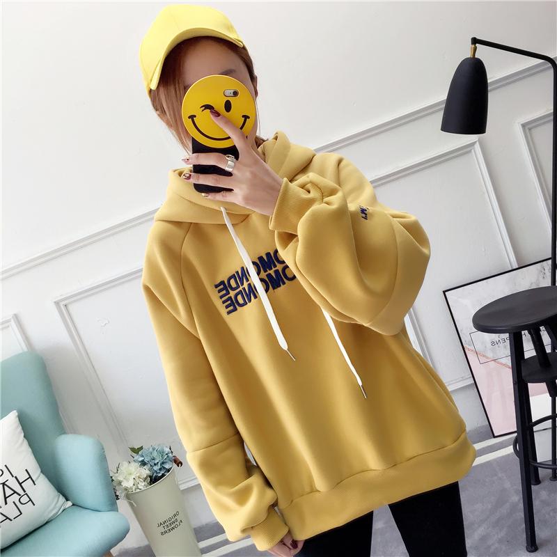 [HCM]Áo hoodie nữ form rộng cao cấp Marcom