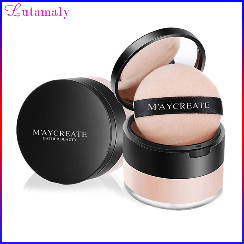 Phấn Phủ Che Khuyết Điểm Maycreate Hàng Nội Địa Trung mịn nhẹ, tự nhiên, kiềm dầu-Lutamaly