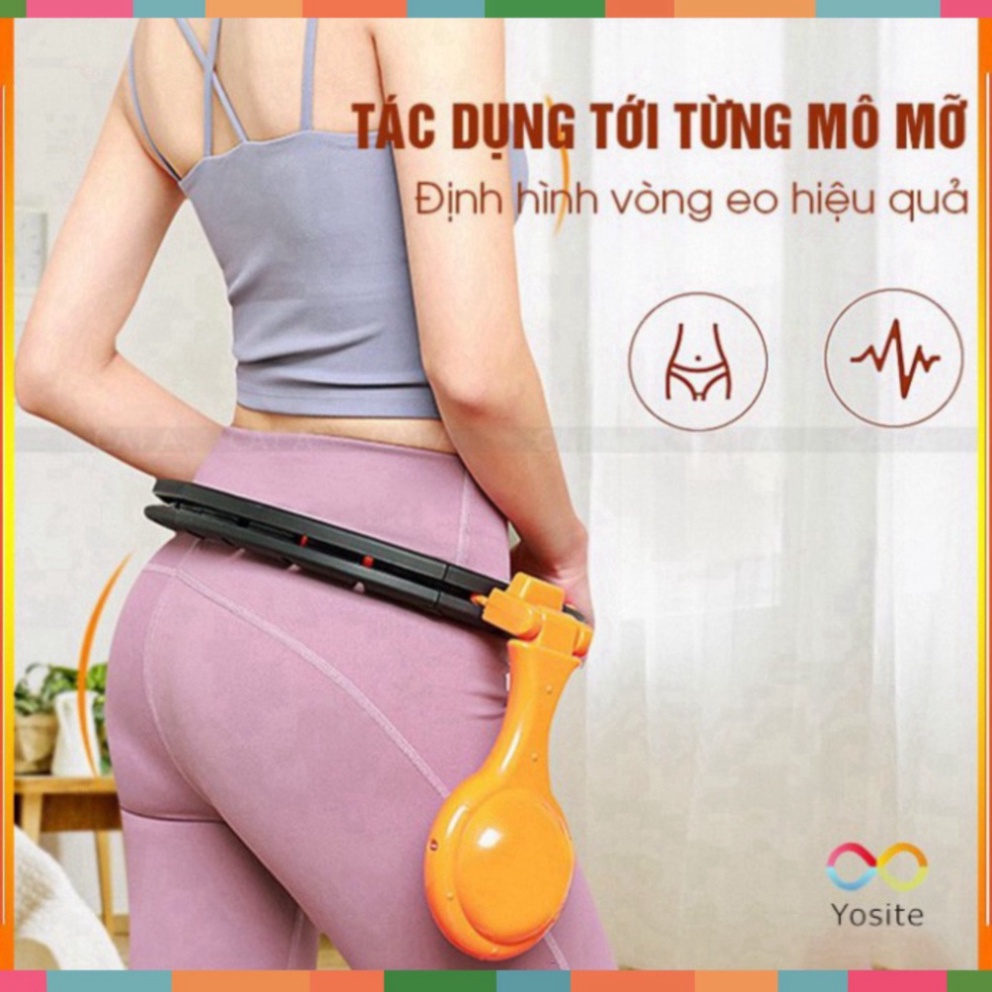 Vòng lắc eo giảm mỡ tự động nhập khẩu - Dụng Cụ Giảm mỡ Bụng