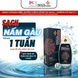 [CHÍNH HÃNG] Dầu gội hết nấm da đầu và mảng gàu trắng Dego - dầu gội tri gàu, nấm da đầu, hết ngứa, cải thiện vảy gàu trắng, á sừng, vảy nến, giảm rụng tóc, giúp mọc tóc, giảm bết - nguyên liệu nhập khẩu từ Đức