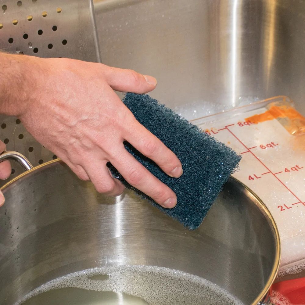Miếng chùi rửa xoong nồi hiệu năng cao 3M Scotch-Brite Pan 88, 10 Miếng/Hộp