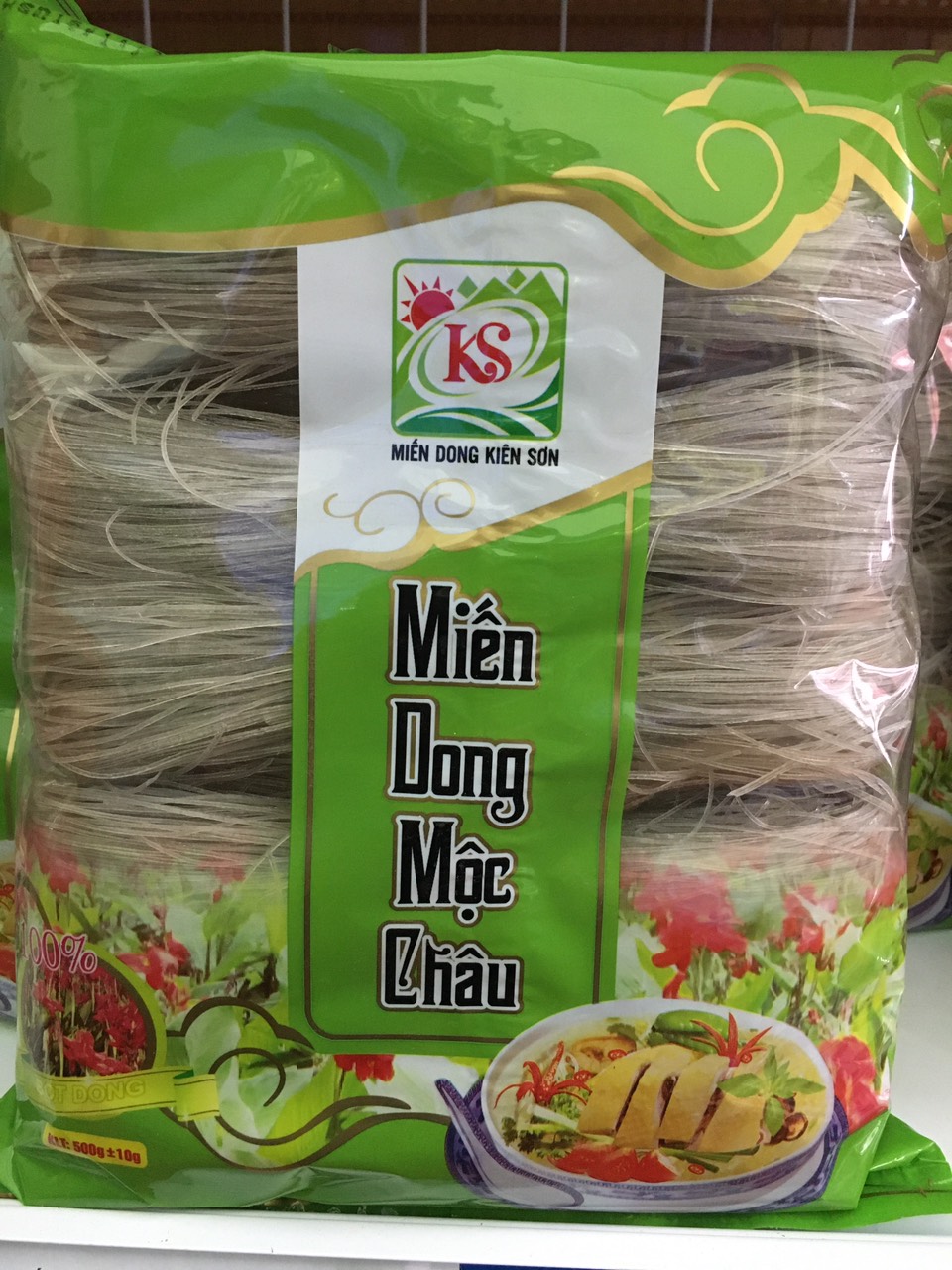 MIẾN DONG NGUYÊN CHẤT MỘC CHÂU 500g – KHÔNG PHA TRỘN, KHÔNG CHẤT BẢO QUẢN