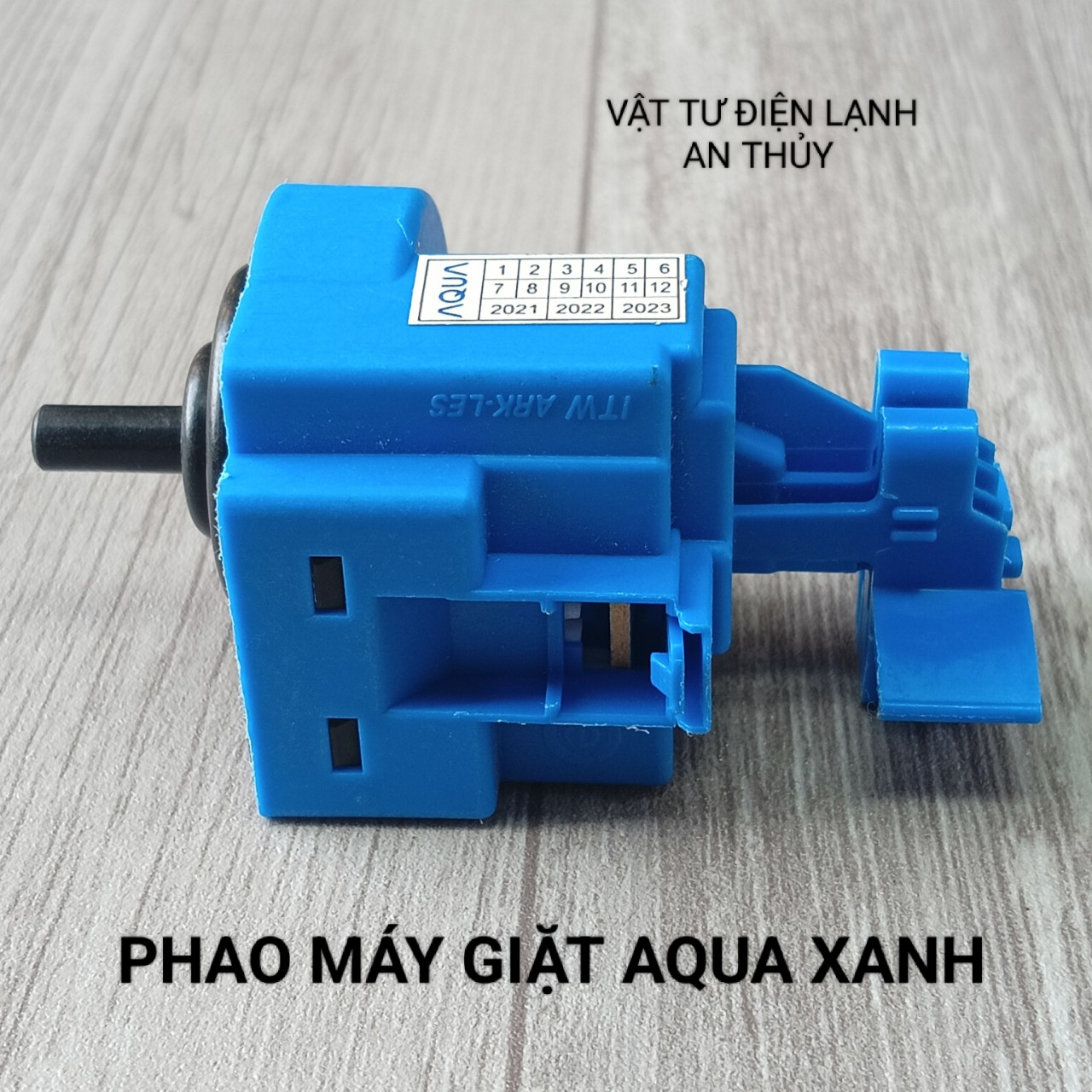 Phao áp lực máy giặt aqua xanh - van áp lực máy giặt aqua