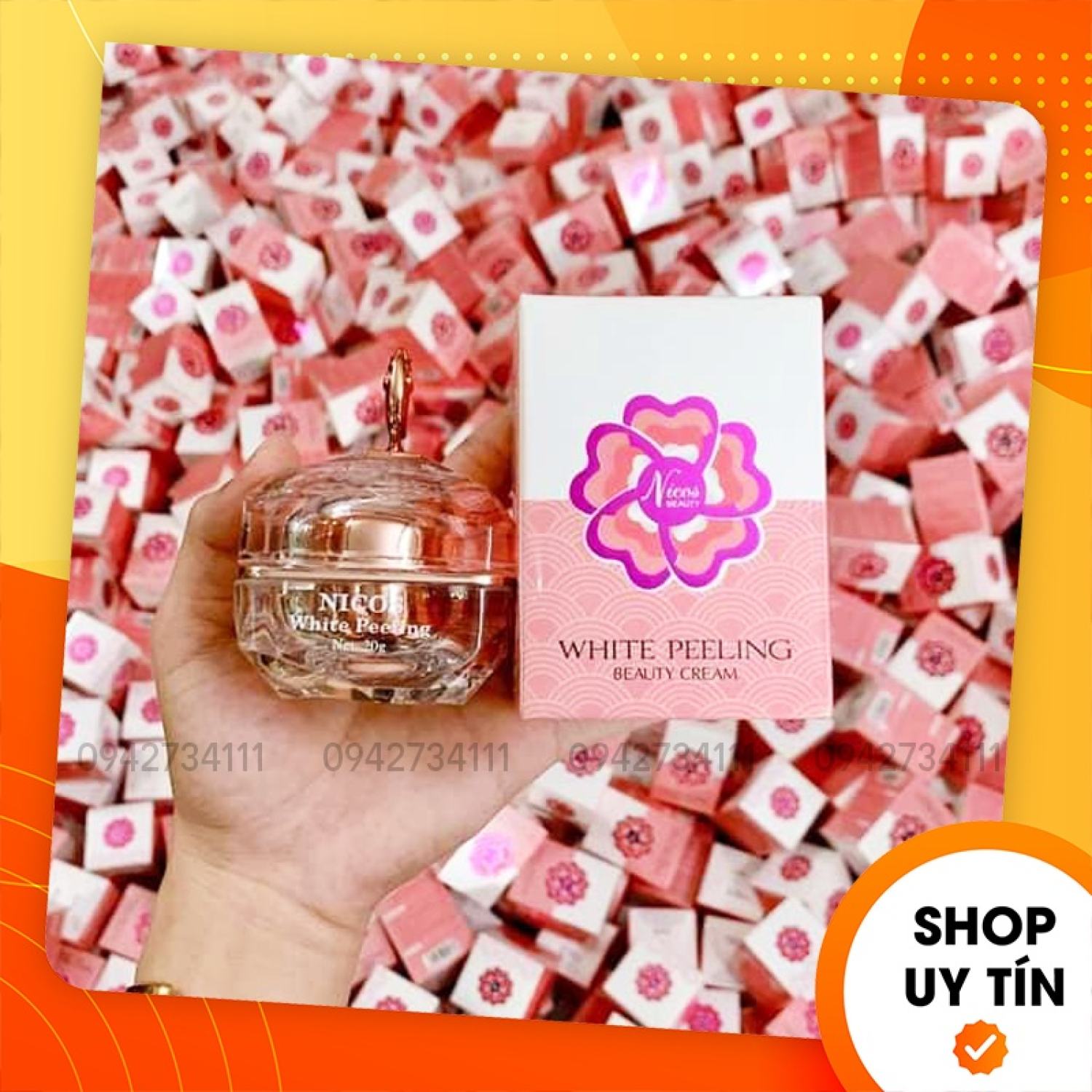 Kem face tái tạo da nicos - kem peel da nicos beauty