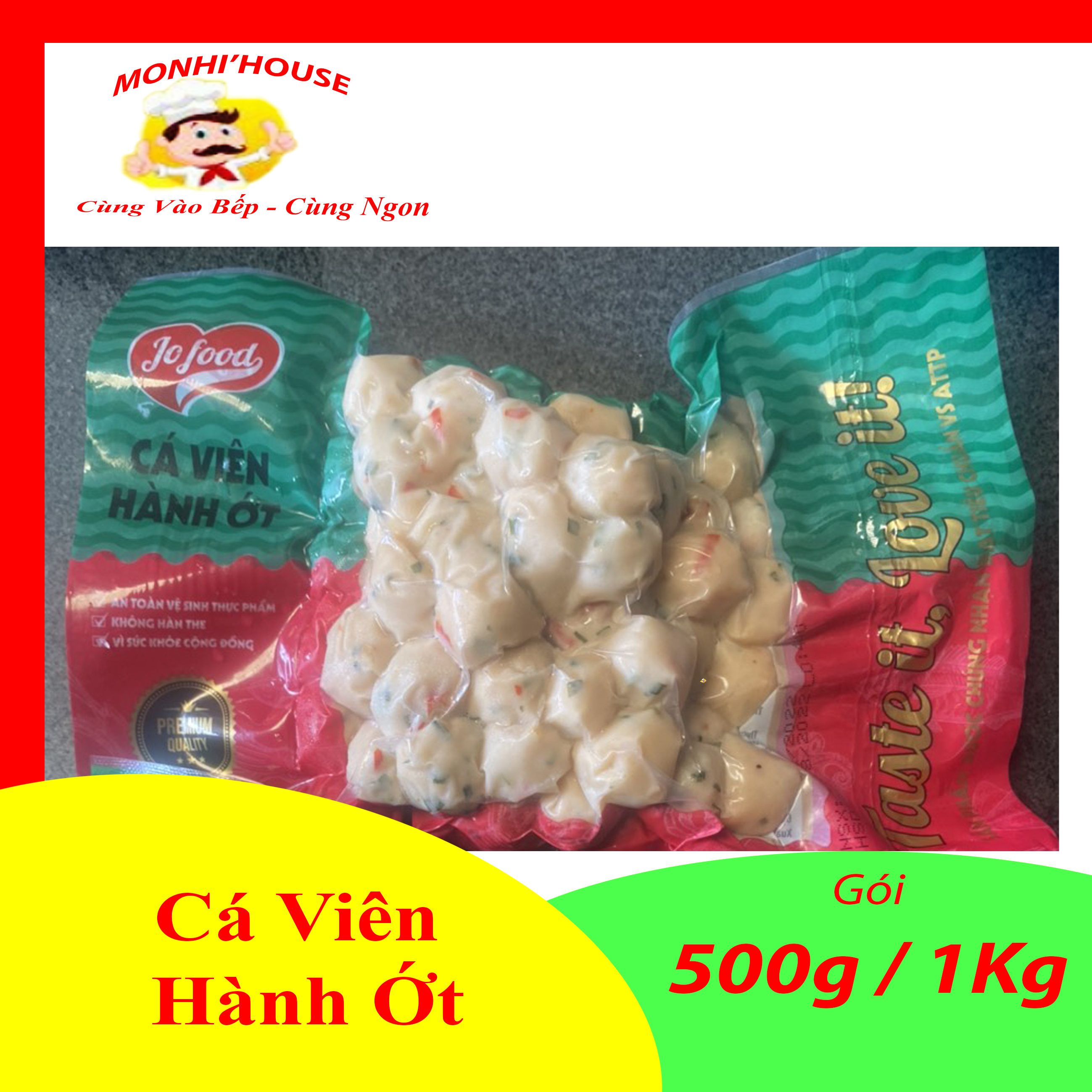 1kg cá viên hành ớt_giao hỏa tốc hcm