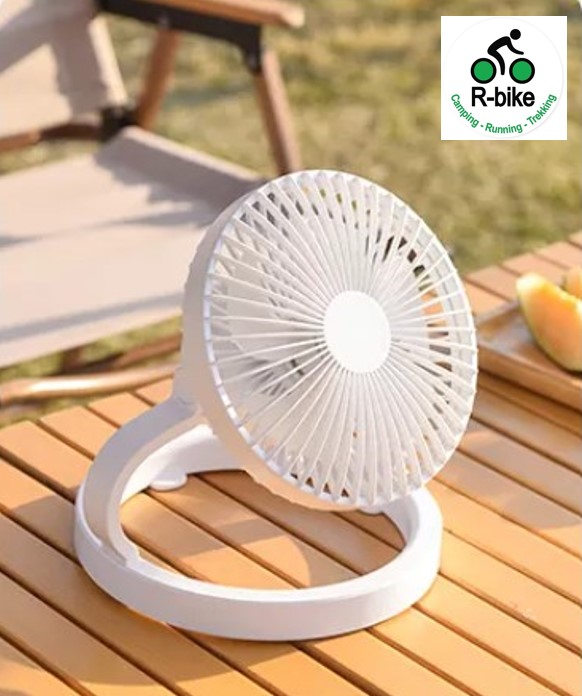 Quạt sạc có đèn pin 8000mah h12