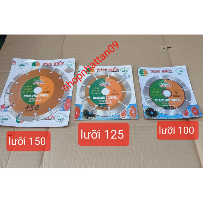 Lưỡi Cắt Gạch Đá Kim Sa, Đá Ốp Lát Cắt Gạch Ngói Gốm Sứ Phi 100 - 125 - 150