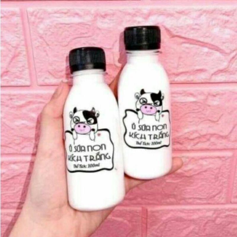 Ủ trắng sữa non bò chai 100ml