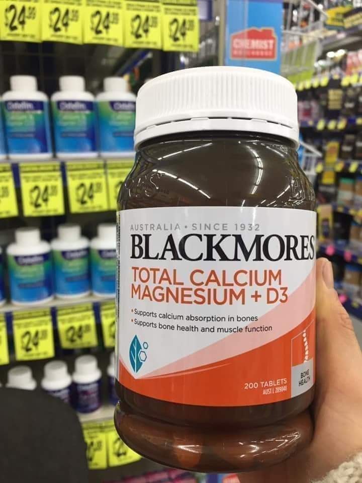 Calcium Magnesium , lọ 200 viên
