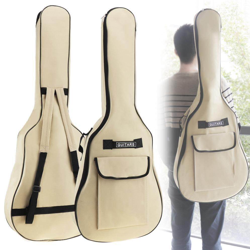 Vỏ đàn guitar 40 41 inch vải oxford bao đựng đàn quai đôi đệm 5 mm cotton mềm ba lô chống nước