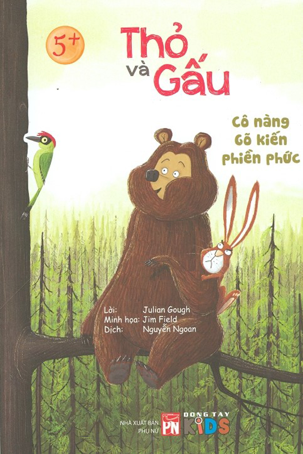 Thỏ và gấu - cô nàng gõ kiến phiền phức