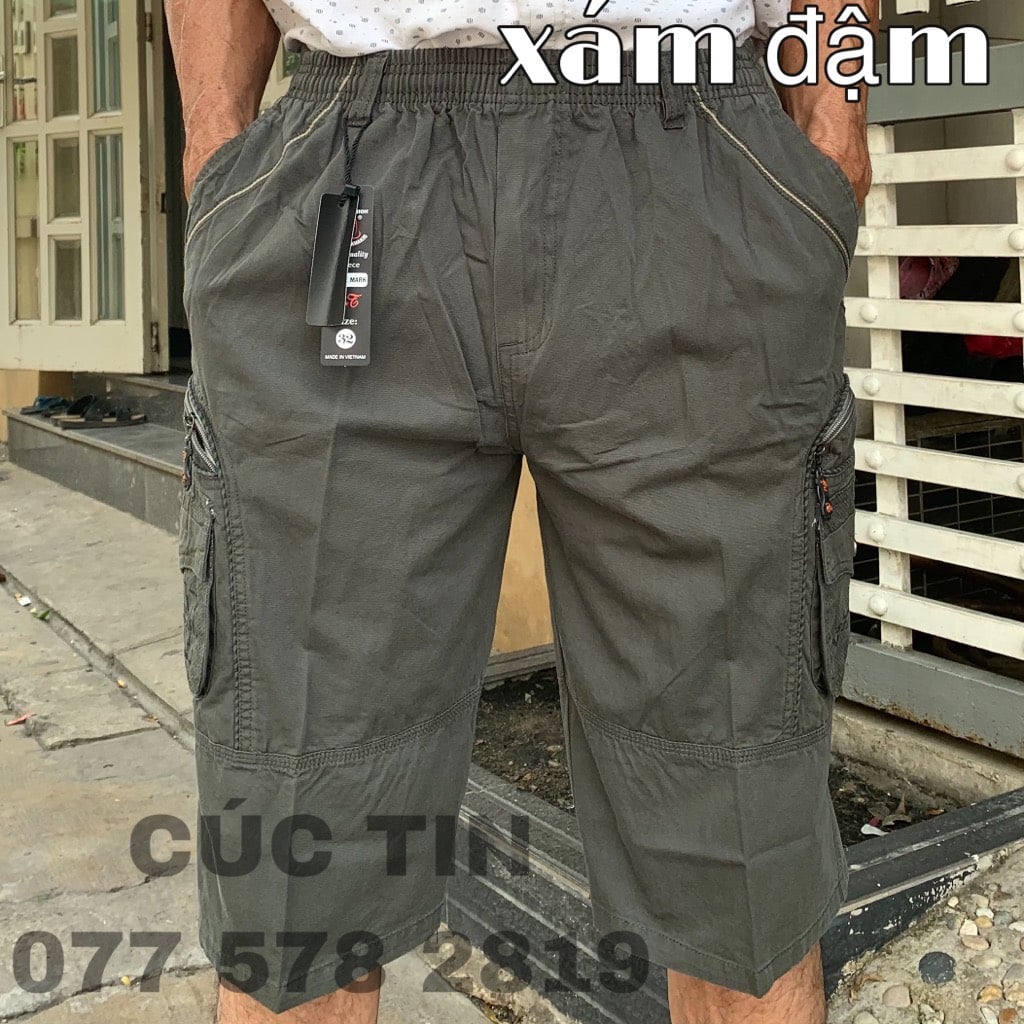 [HCM] QUẦN LỬNG LƯNG THUN TÚI HỘP MẠC ĐÔI. ĐOÀI SƠN