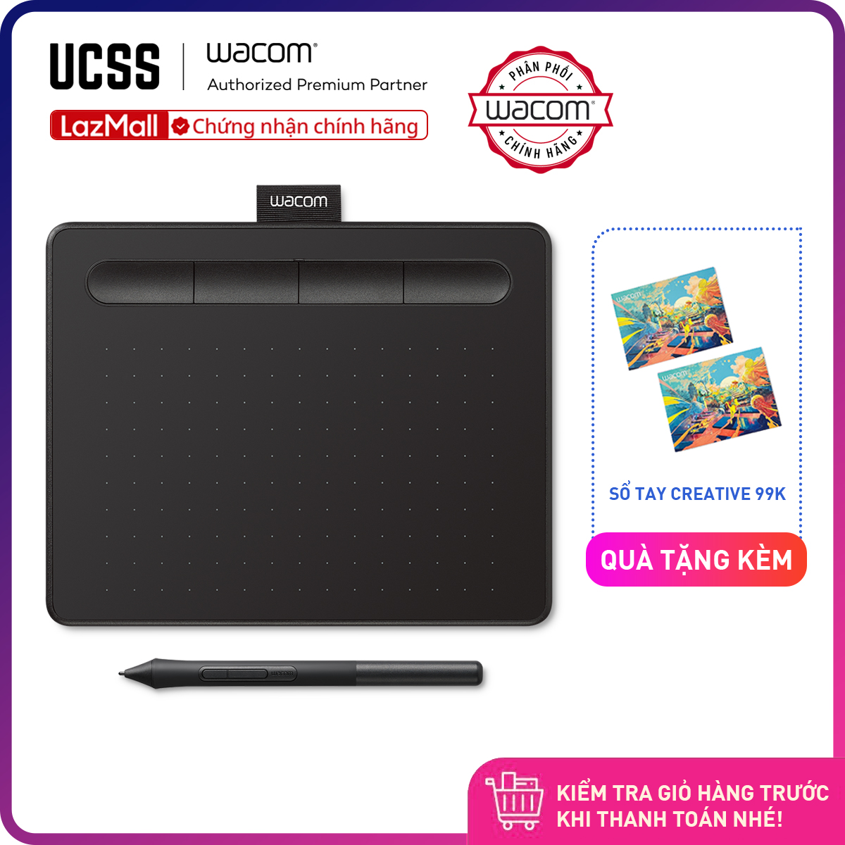 Bảng vẽ wacom intuos s ctl-4100