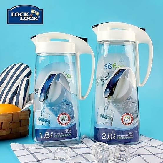 Bình đựng nước nhựa Tritan Lock&Lock Bisfree One Touch 16L/2L