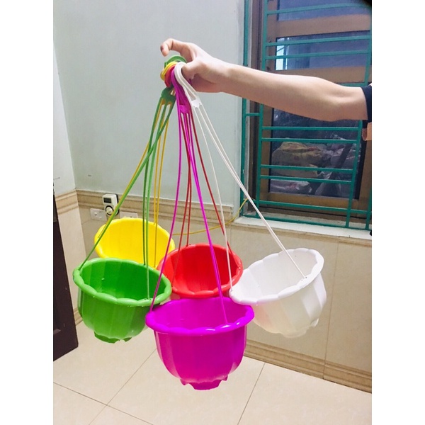 10 Chậu treo bí ngô