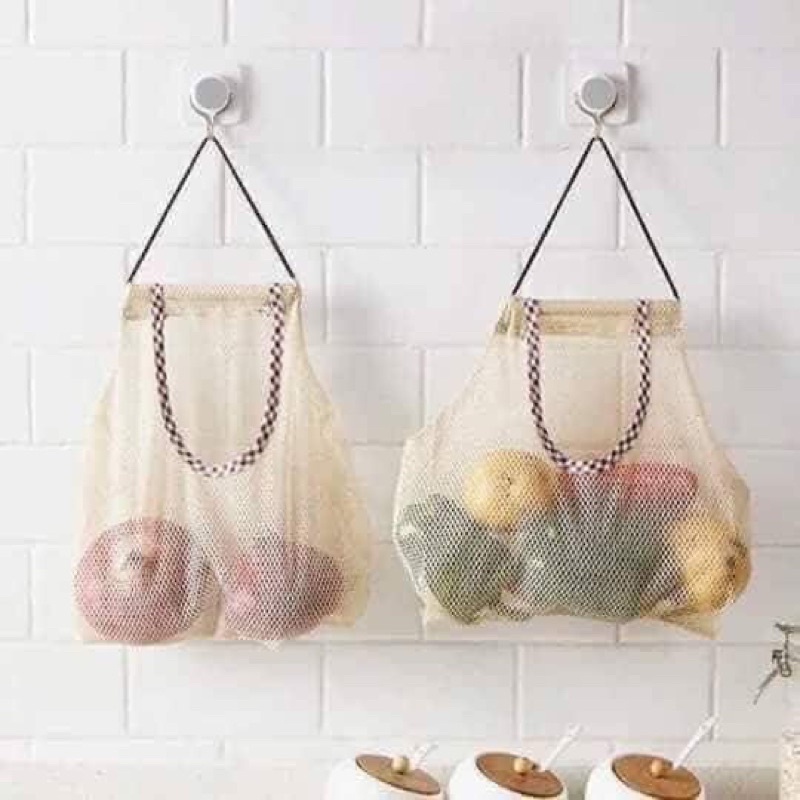 Túi lưới đựng hành tỏi